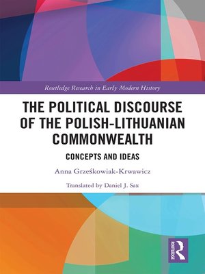 cover image of The Political Discourse of the Polish-Lithuanian Commonwealth